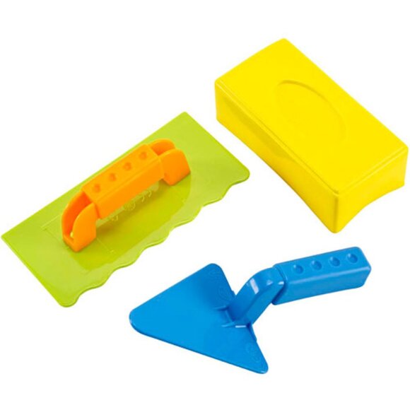 Hape Beach Sand and Snow Outdoor Toy – Master Bricklayer Set New Sealed Age 18M - Picture 3 of 13